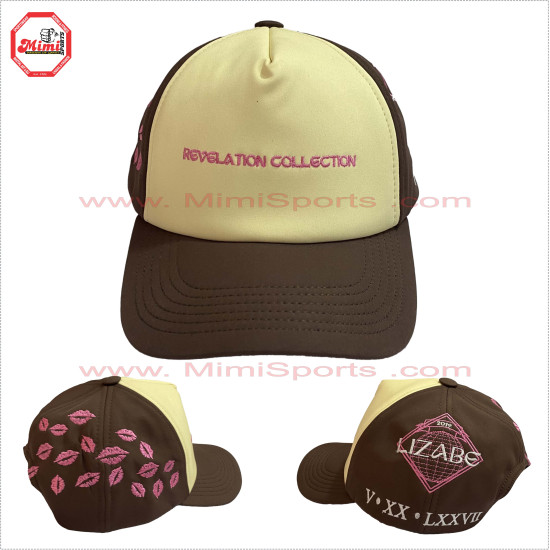 High Quality Customize Trucker 3D custom Embroidery Hat Cap with Custom wholesale - 8006