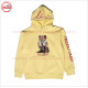 Off White Cream Color Pull Over Hoodie with Embroidery design on Hoody and Pants Track Suit Low Price , Low MOQ - 2021