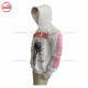 Pull Over White Hoodie with Puff Printed and Digital Screen Printing with custom Design-2003