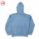 best Selling Hoodie Baby Blue Pull Over with Puff Printing on Front with your custom designs-2008