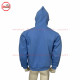 Wholesale Best Selling Blue color Pull Over Crop Men's Hoodies with Digital Screen Printed on Front Purple Green-2015