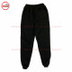 Black Pull Over Sweat Suit with Elasticated Sweat Pant with your Custom Logo Printed, Embroidery Chenille Patches - 1005