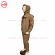 Best Selling Low price Light Brown Tan color sweat suit with embroidery logo on front and on pant. -1009