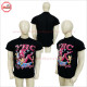 Digital Screen Printed Black Tshirts with any of your picture printed custom design low price, LOW MOQ - 3002