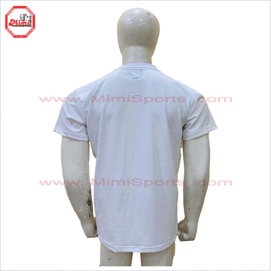 Digital Screen Printed White Tshirts with any of your picture printed custom design low price, LOW MOQ - 3004