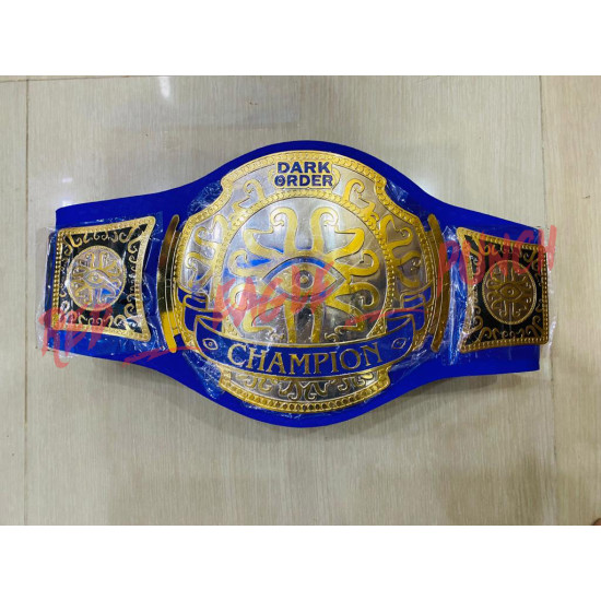 Brodie Lee Dark Order Championship Belt Adult Size Replica 2mm Brass -1011