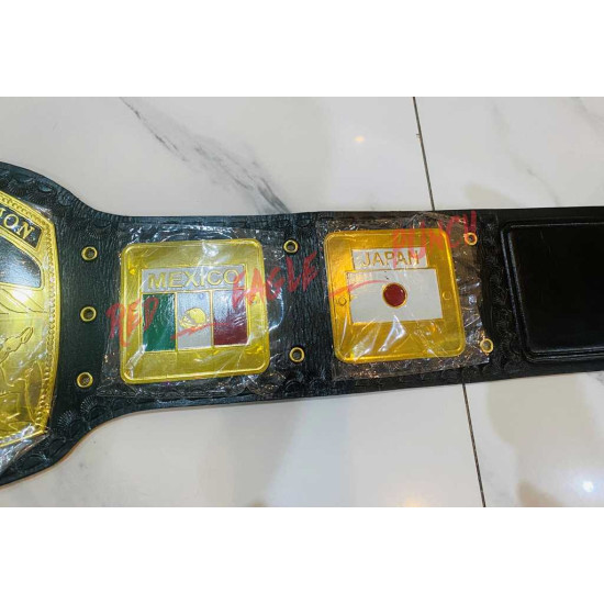 Domed Globe NWA World Heavyweight Wrestling Replica Championship Belt Adult Size -1007