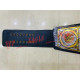 WORLD HEAVYWEIGHT CHAMPIONSHIP REPLICA TITLE BRASS BELT BLACK ADULT SIZE 2MM - CHAMP-1013