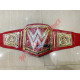 WORLD HEAVYWEIGHT CHAMPIONSHIP REPLICA TITLE BRASS BELT RED ADULT SIZE 2MM - CHAMP-1002