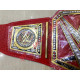 WORLD HEAVYWEIGHT CHAMPIONSHIP REPLICA TITLE BRASS BELT RED ADULT SIZE 2MM - CHAMP-1002