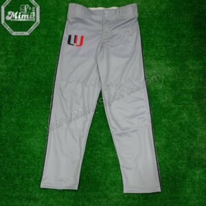 Custom Game Day Baseball Shorts | WU Logo Branding with T-Shirt Styling — made by MimiSports USA