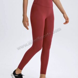 Custom Chicago Sleek Maroon Leggings – Gym & Yoga Fitness Apparel | MimiSports USA